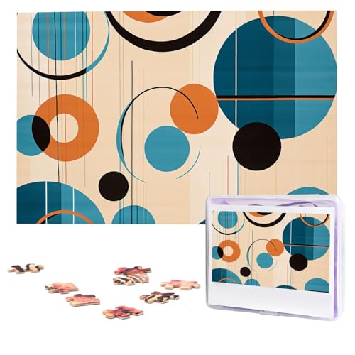 Echo Formen und Kreise Puzzles 1000 Teile Personalisierte Puzzles Fotos Puzzle für Erwachsene Herausforderndes Bilderpuzzle mit Aufbewahrungstasche Puzzles für Männer Frauen Heimdekoration (74,9 x 50 Echo Formen und Kreise Puzzles 1000 Teile Personalisierte Puzzles Fotos Puzzle für Erwachsene Herausforderndes Bilderpuzzle mit Aufbewahrungstasche Puzzles für Männer Frauen Heimdekoration (74,9 x 50 von HCLYvexiria