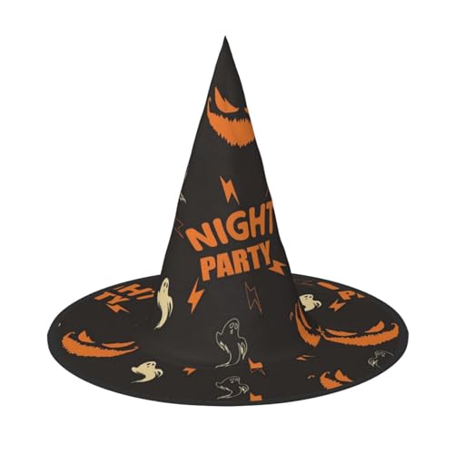 HCLYvexiria Hexenhüte Halloween Kegel Zauberer Hut Geist Hexenhüte Halloween Hut Kostüm Cosplay HCLYvexiria Hexenhüte Halloween Kegel Zauberer Hut Geist Hexenhüte Halloween Hut Kostüm Cosplay von HCLYvexiria