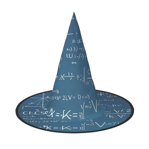 HCLYvexiria Hexenhüte Halloween Kegel Zauberer Hut Mathe Hexenhüte Halloween Hut Kostüm Cosplay HCLYvexiria Hexenhüte Halloween Kegel Zauberer Hut Mathe Hexenhüte Halloween Hut Kostüm Cosplay von HCLYvexiria