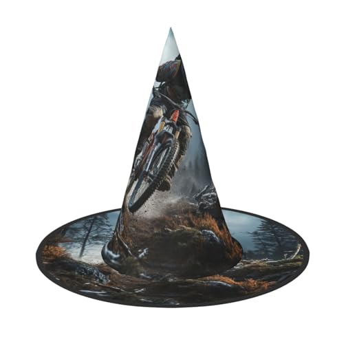 HCLYvexiria Hexenhüte Halloween Kegel Zauberer Hut Mountainbike Hexenhüte Halloween Hut Kostüm Cosplay HCLYvexiria Hexenhüte Halloween Kegel Zauberer Hut Mountainbike Hexenhüte Halloween Hut Kostüm Cosplay von HCLYvexiria