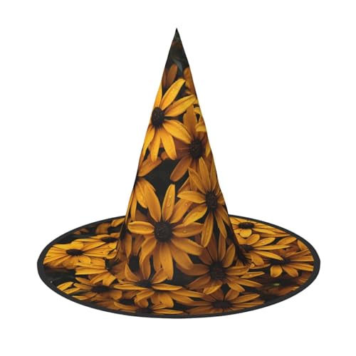 HCLYvexiria Hexenhüte Halloween Kegel Zauberer Hut Rudbeckia Hexenhüte Halloween Hut Kostüm Cosplay HCLYvexiria Hexenhüte Halloween Kegel Zauberer Hut Rudbeckia Hexenhüte Halloween Hut Kostüm Cosplay von HCLYvexiria