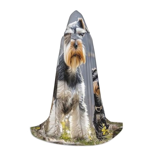 HCLYvexiria Kapuzenumhang, Uni, Halloween, Kapuzenumhang, entzückender Schnauzer, Kapuzenmantel, Halloween-Umhang, Cosplay-Kostüme HCLYvexiria Kapuzenumhang, Uni, Halloween, Kapuzenumhang, entzückender Schnauzer, Kapuzenmantel, Halloween-Umhang, Cosplay-Kostüme von HCLYvexiria