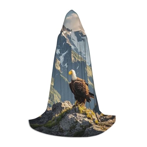 HCLYvexiria Kapuzenumhang Uni Halloween Kapuzenumhang Adler Berge Kapuzenmantel Halloween Umhang Cosplay Kostüme HCLYvexiria Kapuzenumhang Uni Halloween Kapuzenumhang Adler Berge Kapuzenmantel Halloween Umhang Cosplay Kostüme von HCLYvexiria
