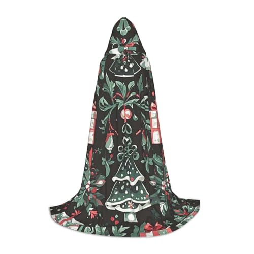 HCLYvexiria Kapuzenumhang Uni Halloween Kapuzenumhang Gothic Weihnachtsbaum Kapuzenmantel Halloween Umhang Cosplay Kostüme HCLYvexiria Kapuzenumhang Uni Halloween Kapuzenumhang Gothic Weihnachtsbaum Kapuzenmantel Halloween Umhang Cosplay Kostüme von HCLYvexiria
