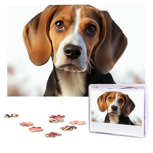 Niedliches Beagle-Hunde-Puzzle, 1000 Teile, personalisiertes Puzzle, Foto-Puzzle für Erwachsene, anspruchsvolles Bilderpuzzle mit Aufbewahrungstasche, Puzzles für Männer und Frauen, Heimdekoration Niedliches Beagle-Hunde-Puzzle, 1000 Teile, personalisiertes Puzzle, Foto-Puzzle für Erwachsene, anspruchsvolles Bilderpuzzle mit Aufbewahrungstasche, Puzzles für Männer und Frauen, Heimdekoration von HCLYvexiria