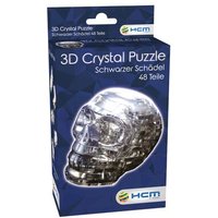 HCM KINZEL 59114 Crystal Puzzle - Schädel Schwarz von HCM KINZEL
