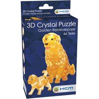 HCM KINZEL 59189 Crystal Puzzle - Golden Retrieverpaar von HCM KINZEL