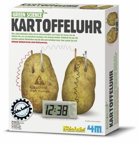 Green Science - Kartoffeluhr - Experimentierkasten 4M Mint von HCM Kinzel