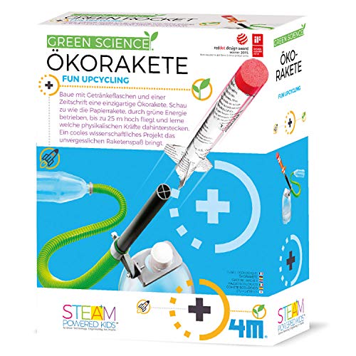 4M 68475 68475-Green Science, Ökorakete von HCM Kinzel