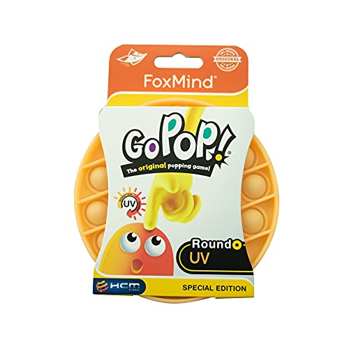 GoPop™ - Das Original UV - Trend Fidget, Bubble, Push Pop, Reisespiel, Logikspiel, Alltagsstress, Nervosität - HCM Kinzel - 55189 von HCM Kinzel