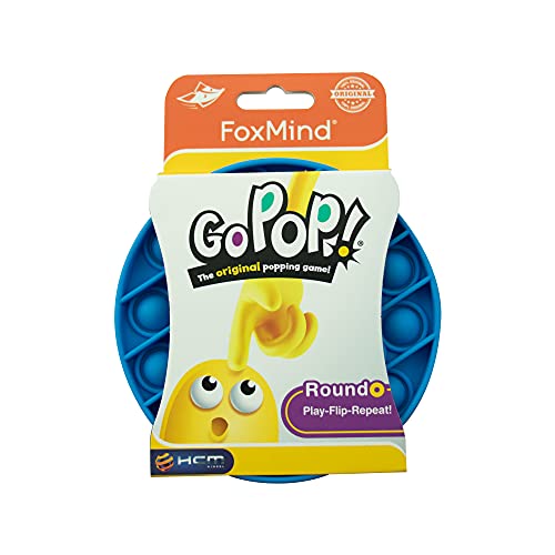 GoPop™ - Das Original - blau - Trend Fidget, Bubble, Push Pop, Reisespiel, Logikspiel, Alltagsstress, Nervosität - HCM Kinzel - 55181 von HCM Kinzel