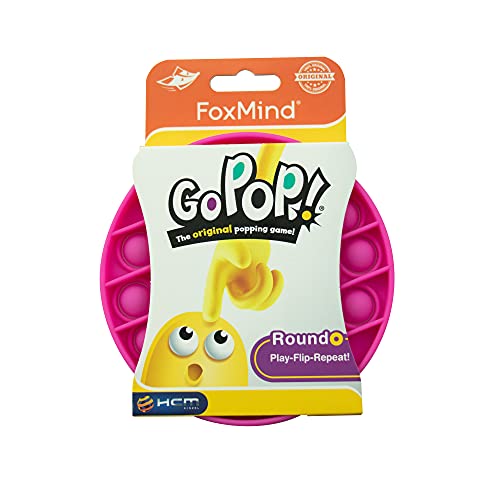 GoPop™ - Das Original - pink - Trend Fidget, Bubble, Push Pop, Reisespiel, Logikspiel, Alltagsstress, Nervosität - HCM Kinzel - 55183 von HCM Kinzel