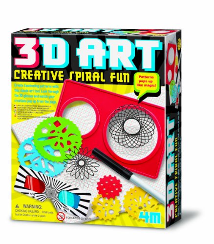 HCM Kinzel GmbH 4M 68339-3D Art Creative Spiral Fun von 4M