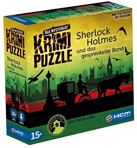 HCM Kinzel - 55173 - Sherlock Holmes - Das mysteriöse Krimi Puzzle - inkl. Krimigeschichte, Rätsel Puzzle 1000 Teile von HCM Kinzel
