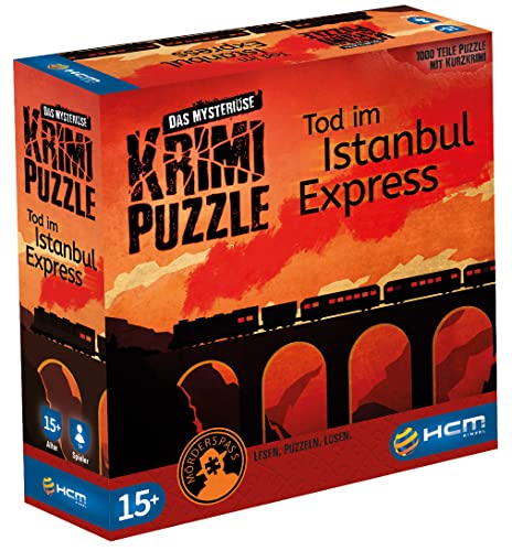 HCM Kinzel - 55175 - Tod im Istanbul Express - Das mysteriöse Krimi Puzzle - inkl. Krimigeschichte, Rätsel Puzzle 1000 Teile von HCM Kinzel