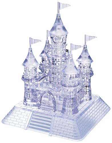 HCM Kinzel 109002 HCM 109002-Crystal Puzzle Schloss 105 teilig, transparent, Schwarz von HCM Kinzel