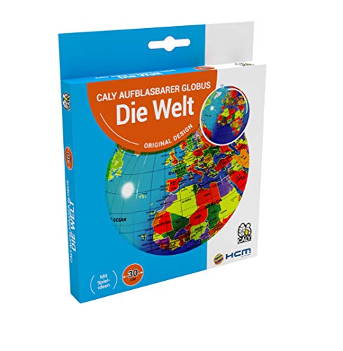 HCM Kinzel Caly 76114 - Aufblasbarer Globus glänzend, Kinderspiele HCM Kinzel Caly 76114 - Aufblasbarer Globus glänzend, Kinderspiele von HCM Kinzel