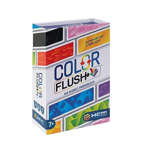 HCM Kinzel - Color Flush | Farbenfrohes Kartenspiel für die ganze Familie | Ziehen, drehen und tauschen | Wer sammelt zuerst eine einzige Farbe und gewinnt? | Taktik und Geschick | deutsch | 55215 HCM Kinzel - Color Flush | Farbenfrohes Kartenspiel für die ganze Familie | Ziehen, drehen und tauschen | Wer sammelt zuerst eine einzige Farbe und gewinnt? | Taktik und Geschick | deutsch | 55215 von HCM Kinzel