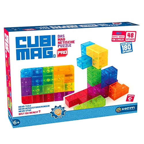 Cubimag Pro - magnetisches Brainteaser Puzzle - Knobelspiel - Logikspiel - HCM Kinzel von HCM Kinzel