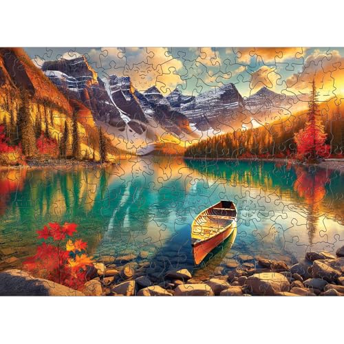 HCM Kinzel Holzpuzzle – Natur - Indian Summer, 150 Teile, detailreiches Design, hochwertiges Holz, leuchtende Farben, langlebige Premium-Qualität HCM Kinzel Holzpuzzle – Natur - Indian Summer, 150 Teile, detailreiches Design, hochwertiges Holz, leuchtende Farben, langlebige Premium-Qualität von HCM Kinzel