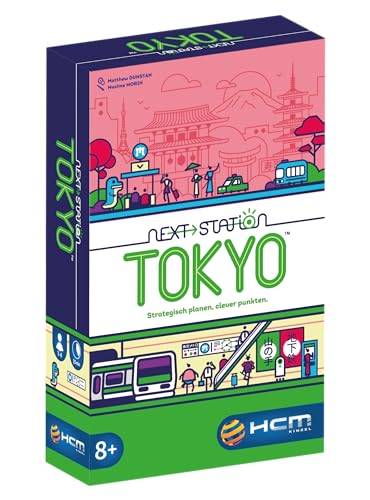 HCM Kinzel - Next Station Tokyo | Nachfolger des nominierten Spiels | Flip & Write - Neue U-Bahn Linien für Tokios Tourismus | Geschick und Strategie | deutsch | 55214 von HCM Kinzel