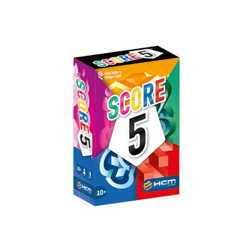 HCM Kinzel - Score 5 | Strategisches Auktionsspiel | Sammeln & Gewinnen | Spielspaß für die ganze Familie | Kartenspiel | deutsch HCM Kinzel - Score 5 | Strategisches Auktionsspiel | Sammeln & Gewinnen | Spielspaß für die ganze Familie | Kartenspiel | deutsch von HCM Kinzel