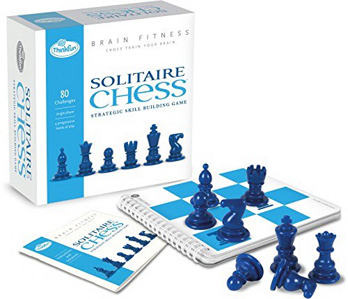 HCM Kinzel Thinkfun 11194 - Brain Fitness - Solitaire Chess, Erwachsenenspiel von HCM Kinzel