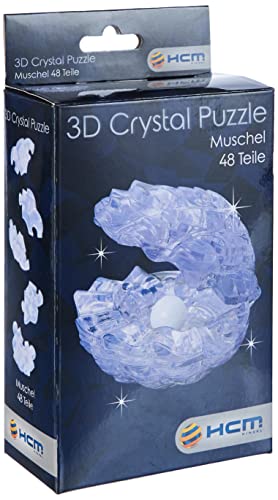 HCM Kinzel 59119 Jeruel 59119-Crystal Puzzle, Muschel lila von HCM Kinzel