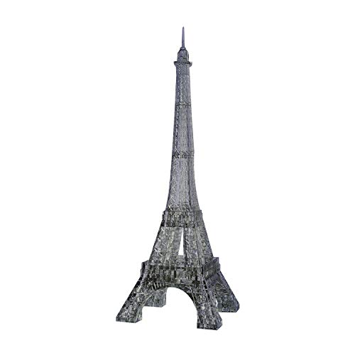 Crystal Puzzle | 3D Eiffelturm Rot | Transparentes Design | 96 Teile | Bausatz für Kinder und Erwachsene | HCM Kinzel von HCM Kinzel