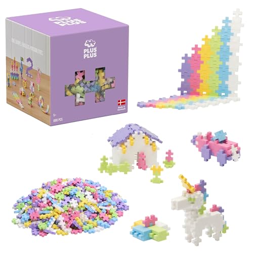 Plus-Plus Mini Pastell 600 Stück, Kreativ Baustein Konstruktion Spielzeug Kind 52132 Plus-Plus Mini Pastell 600 Stück, Kreativ Baustein Konstruktion Spielzeug Kind 52132 von Plus-Plus