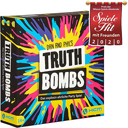 Truth Bombs – Partyspiel Gesellschaftsspiel Spieleabend mit Freunden – HCM Kinzel – 55138 von HCM Kinzel