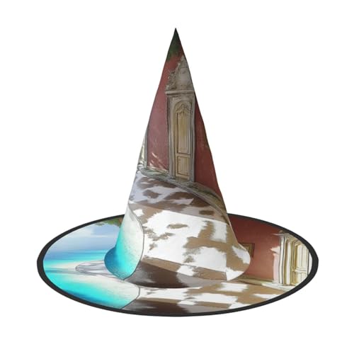 Blue Ocean Halloween-Hexenhüte, Hexen-Stirnbänder, Zaubererhut, Kostüm, Zubehör, Cosplay, für Party, Maskerade, faltbar, 2 Stück von HCVXBSA