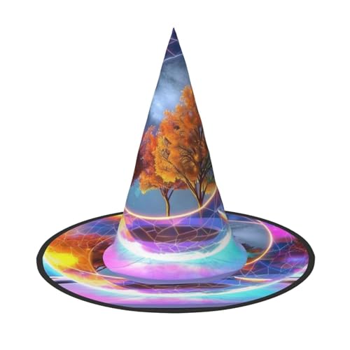 Dream Ball Hexenhüte Hexenhüte Hexe Stirnbänder Zauberer Hut Kostüm Zubehör Cosplay für Party Maskerade Faltbar 3 Stück von HCVXBSA