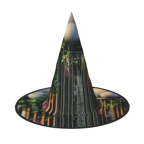 Feiner Wassertropfen Halloween Hexenhüte Hexen Stirnbänder Zauberer Hut Kostüm Zubehör Cosplay für Party Maskerade Faltbar 1 Feiner Wassertropfen Halloween Hexenhüte Hexen Stirnbänder Zauberer Hut Kostüm Zubehör Cosplay für Party Maskerade Faltbar 1 von HCVXBSA
