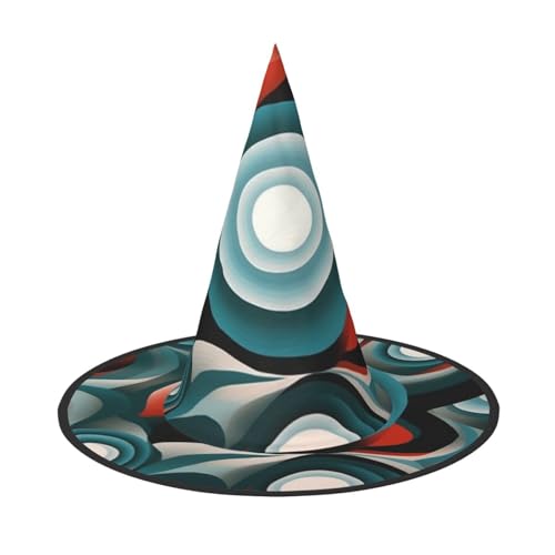 Futurismus, Halloween-Hexenhüte, Hexenhüte, Stirnbänder, Zaubererhut, Kostüm, Zubehör, Cosplay, für Party, Maskerade, faltbar, 3 Stück von HCVXBSA