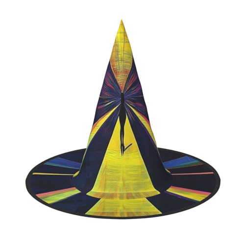 Futuristische Malerei Halloween Hexen Hüte Hexen Stirnbänder Zauberer Hut Kostüm Zubehör Cosplay für Party Maskerade Faltbar 1 Futuristische Malerei Halloween Hexen Hüte Hexen Stirnbänder Zauberer Hut Kostüm Zubehör Cosplay für Party Maskerade Faltbar 1 von HCVXBSA