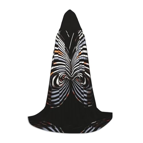HCVXBSA Leicht bemalter Schmetterlings-Umhang mit Kapuze, für Damen und Herren, Zauberer-Umhang, langlebig, bequem, langer Umhang für Halloween, Cosplay, Partys, Größe S HCVXBSA Leicht bemalter Schmetterlings-Umhang mit Kapuze, für Damen und Herren, Zauberer-Umhang, langlebig, bequem, langer Umhang für Halloween, Cosplay, Partys, Größe S von HCVXBSA