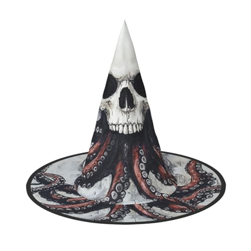 Halber Totenkopf, halbes Gesicht, Halloween-Hexenhut, Hexenhut, Stirnbänder, Zaubererhut, Kostüm, Zubehör, Cosplay, für Party, Maskerade, faltbar, 3 Stück Halber Totenkopf, halbes Gesicht, Halloween-Hexenhut, Hexenhut, Stirnbänder, Zaubererhut, Kostüm, Zubehör, Cosplay, für Party, Maskerade, faltbar, 3 Stück von HCVXBSA