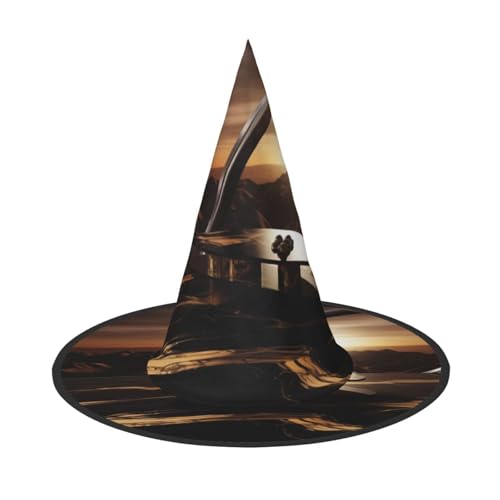 Halloween-Hexenhüte, Hexen-Stirnbänder, Zaubererhut, Kostüm, Zubehör, Cosplay, für Party, Maskerade, faltbar, 3 Stück Halloween-Hexenhüte, Hexen-Stirnbänder, Zaubererhut, Kostüm, Zubehör, Cosplay, für Party, Maskerade, faltbar, 3 Stück von HCVXBSA