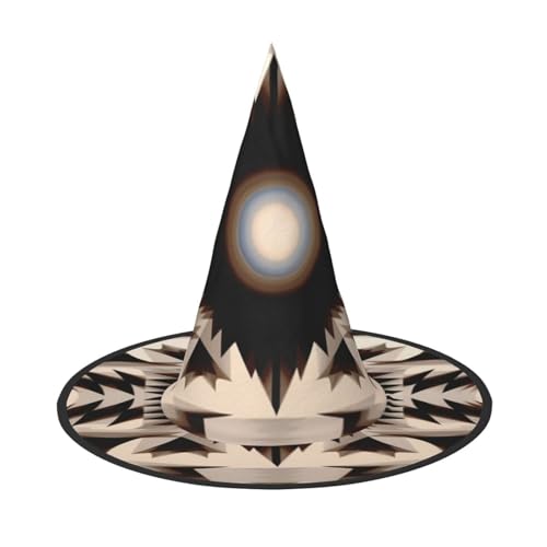 Kaleidoskop Halloween-Hexenhüte, Hexen-Stirnbänder, Zaubererhut, Kostüm, Zubehör, Cosplay, für Party, Maskerade, faltbar, 2 Stück Kaleidoskop Halloween-Hexenhüte, Hexen-Stirnbänder, Zaubererhut, Kostüm, Zubehör, Cosplay, für Party, Maskerade, faltbar, 2 Stück von HCVXBSA