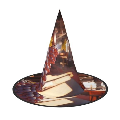 Köstliche Trauben Halloween Hexenhüte Hexen Stirnbänder Zauberer Hut Kostüm Zubehör Cosplay für Party Maskerade Faltbar 3 Stück Köstliche Trauben Halloween Hexenhüte Hexen Stirnbänder Zauberer Hut Kostüm Zubehör Cosplay für Party Maskerade Faltbar 3 Stück von HCVXBSA