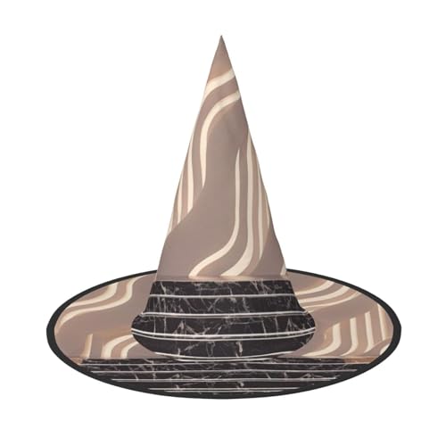 Marmorplatte für Halloween, Hexenhüte, Hexen-Stirnbänder, Zaubererhut, Kostüm, Zubehör, Cosplay, für Party, Maskerade, faltbar, 2 Stück Marmorplatte für Halloween, Hexenhüte, Hexen-Stirnbänder, Zaubererhut, Kostüm, Zubehör, Cosplay, für Party, Maskerade, faltbar, 2 Stück von HCVXBSA