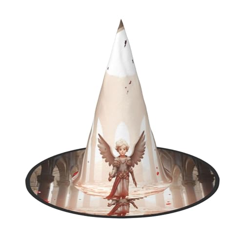 Pastor, kleiner Engel Halloween Hexen Hüte Hexen Stirnbänder Zauberer Hut Kostüm Zubehör Cosplay für Party Maskerade Faltbar 1 Pastor, kleiner Engel Halloween Hexen Hüte Hexen Stirnbänder Zauberer Hut Kostüm Zubehör Cosplay für Party Maskerade Faltbar 1 von HCVXBSA