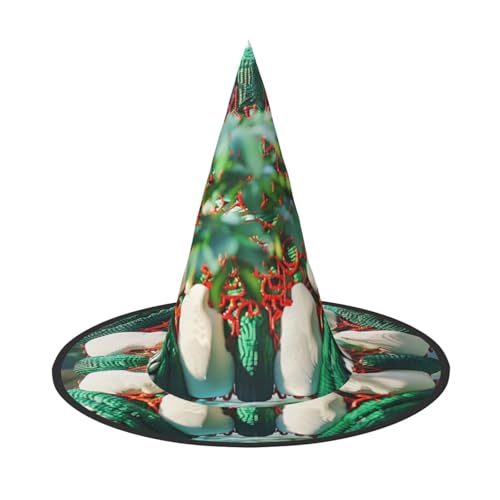 Pflanzenkissen, Halloween, Hexenhüte, Hexe, Stirnbänder, Zaubererhut, Kostüm, Zubehör, Cosplay, für Party, Maskerade, faltbar, 3 Stück Pflanzenkissen, Halloween, Hexenhüte, Hexe, Stirnbänder, Zaubererhut, Kostüm, Zubehör, Cosplay, für Party, Maskerade, faltbar, 3 Stück von HCVXBSA