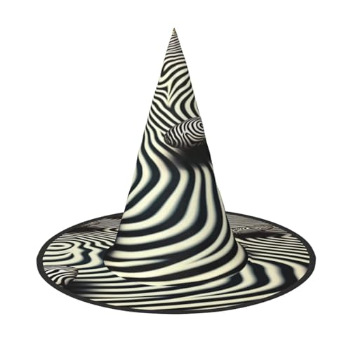 Psychedelische Hexenhüte für Halloween, Hexenhüte, Stirnbänder, Zaubererhut, Kostüm, Zubehör, Cosplay, für Party, Maskerade, faltbar, 2 Stück Psychedelische Hexenhüte für Halloween, Hexenhüte, Stirnbänder, Zaubererhut, Kostüm, Zubehör, Cosplay, für Party, Maskerade, faltbar, 2 Stück von HCVXBSA