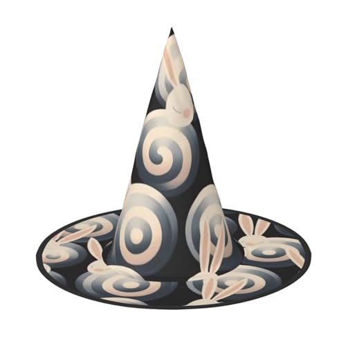 Schnecke Halloween Hexenhüte Hexen Stirnbänder Zauberer Hut Kostüm Zubehör Cosplay für Party Maskerade Faltbar 2 Stück von HCVXBSA