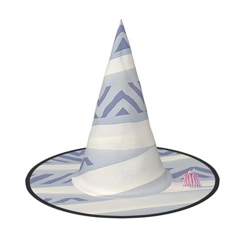 Schneehügel Halloween Hexenhüte Hexen Stirnbänder Zauberer Hut Kostüm Zubehör Cosplay für Party Maskerade Faltbar 2 Stück Schneehügel Halloween Hexenhüte Hexen Stirnbänder Zauberer Hut Kostüm Zubehör Cosplay für Party Maskerade Faltbar 2 Stück von HCVXBSA