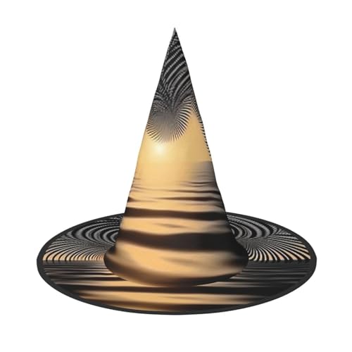 Sonnenuntergang Halloween Hexenhüte Hexen Stirnbänder Zauberer Hut Kostüm Zubehör Cosplay für Party Maskerade Faltbar 2 Stück Sonnenuntergang Halloween Hexenhüte Hexen Stirnbänder Zauberer Hut Kostüm Zubehör Cosplay für Party Maskerade Faltbar 2 Stück von HCVXBSA