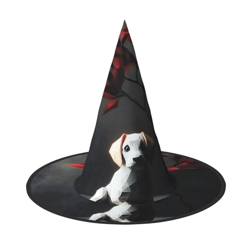 Trauriger kleiner Hund Halloween Hexen Hüte Hexen Stirnbänder Zauberer Hut Kostüm Zubehör Cosplay für Party Maskerade Faltbar 1 Trauriger kleiner Hund Halloween Hexen Hüte Hexen Stirnbänder Zauberer Hut Kostüm Zubehör Cosplay für Party Maskerade Faltbar 1 von HCVXBSA
