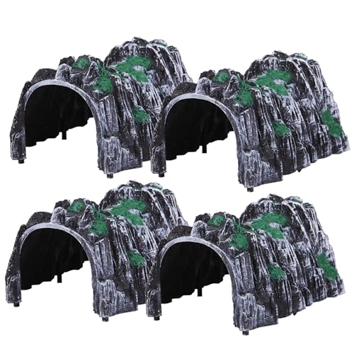 4PCS Railway Train Tunnel, 7 realistische Modell Zuglandschaft Tunnel, Simulation Railway Cave Car, Plastic Mountain Model Accessoires, GiftStrain Spielen 4PCS Railway Train Tunnel, 7 realistische Modell Zuglandschaft Tunnel, Simulation Railway Cave Car, Plastic Mountain Model Accessoires, GiftStrain Spielen von HDBHSBE